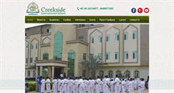 Desktop Screenshot of creeksideinternational.com